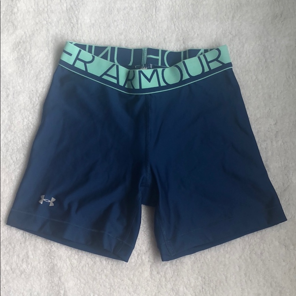 Under Armour spandex running shorts s/xs